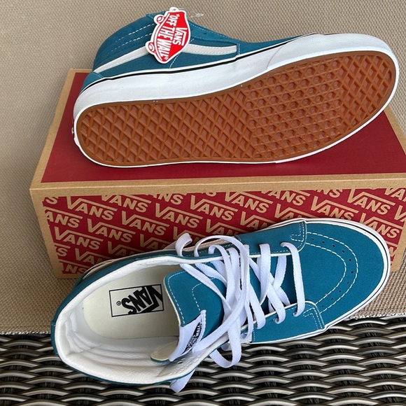 Vans Sk8-Hi Blue Coral / True White WMNS - Picture 5 of 16